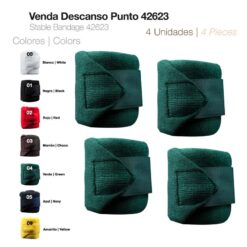 VENDA DESCANSO PUNTO 42623 4 unidades - Color: Verde