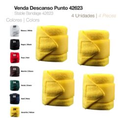 VENDA DESCANSO PUNTO 42623 4 unidades - Color: Amarillo