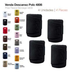 VENDA DESCANSO POLO 4806 4 unidades - Color: Negro
