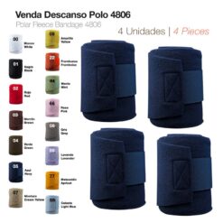 VENDA DESCANSO POLO 4806 4 unidades - Color: Azul
