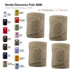 VENDA DESCANSO POLO 4806 4 unidades - Color: Beige