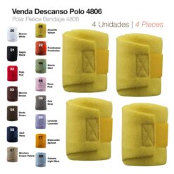 VENDA DESCANSO POLO 4806 4 unidades - Color: Amarillo