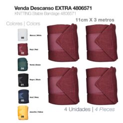 VENDA DESCANSO EXTRA 4806571 4 unidades - Color: Rojo
