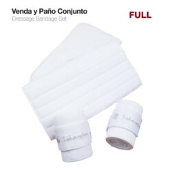VENDA Y PAÑO CONJUNTO PAR BLANCO - Talla: Full