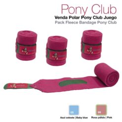 VENDA POLAR PONY CLUB 4 unidades - Color: Azul