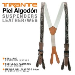 TIRANTE PIEL ALGODÓN 1900/30 -