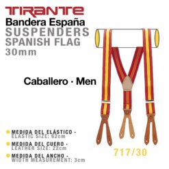 TIRANTE BANDERA ESPAÑA CABALLERO 717/30 -