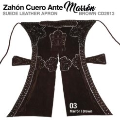 ZAHÓN CUERO ANTE ECO. MARRÓN -