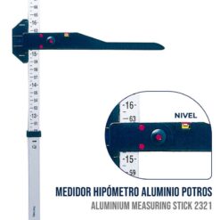 MEDIDOR HIPÓMETRO ALUMINIO POTROS -