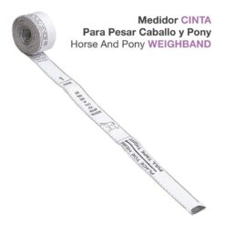 MEDIDOR CINTA PARA PESAR CABALLO Y PONY -