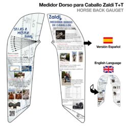 MEDIDOR DORSO PARA CABALLO ZALDI T+T -