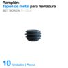 RAMPLÓN TAPÓN METAL PARA HERRADURA TH-3258 10uds -