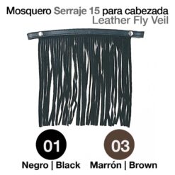 MOSQUERO SERRAJE 15 PARA CABEZADA - Color: Negro
