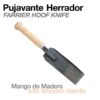 PUJAVANTE HERRADOR CON MANGO MADERA -