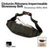 CINTURÓN RIÑONERA IMPERMEABLE STOWAWAY BELT -
