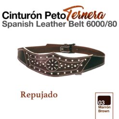 CINTURÓN PETO TERNERA 6000/80 MARRÓN -