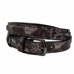 CINTURÓN CUERO BELT SLT-FEB2024-37 NEGRO -