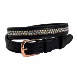 CINTURÓN CUERO BELT SLT-FEB2024-69 NEGRO -