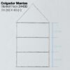 COLGADOR PARA MANTAS   24430 -