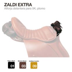 ALFORJA DELANTERA ZALDI EXTRA PARA 5kg PLOMO - Color: Tostado