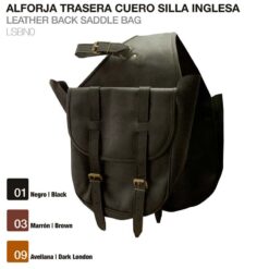 ALFORJA TRASERA CUERO SILLA INGLESA - Color: London