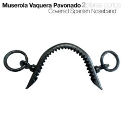 MUSEROLA VAQUERA PAVONADO 2 PILARES CORTOS -