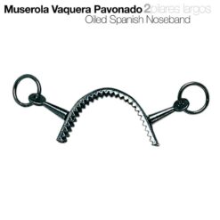 MUSEROLA VAQUERA PAVONADO 2 PILARES LARGOS -