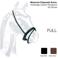 MUSEROLA CABEZADA DOMA SM MODEL - Color: Negro