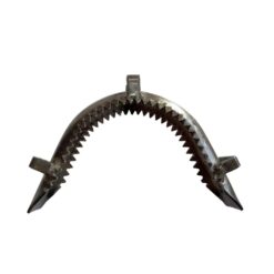 MUSEROLA VAQUERA INOX ENVEJECIDO 3 PASADORES -