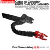 CHALECO AIRBAG HIT AIR cable de conexión PARTE CHALECO LANYARD -