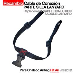 CHALECO AIRBAG HIT AIR cable de conexión PARTE SILLA LANYARD -