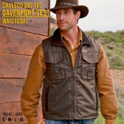 CHALECO DRI-TEC DAVENPORT VEST 10035 - Color: Marrón