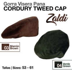 GORRA VISERA PANA ZALDI - Color: Marrón