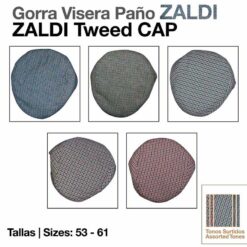 GORRA VISERA PAÑO ZALDI - Talla: 53
