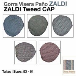 GORRA VISERA PAÑO ZALDI - Talla: 61