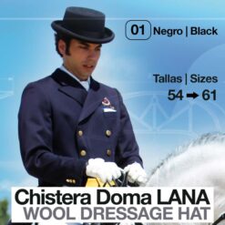 CHISTERA DOMA LANA NEGRO - Color: Negro