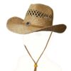 GORRO SOMBRERO PAJA COWBOY MAHLA Nº466 AJUSTABLE -