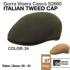 GORRA VISERA CASCO S.2860 - Color: Verde
