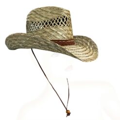 GORRO SOMBRERO PAJA COWBOY JUNQUILLO Nº223 AJUSTABLE -