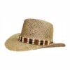 GORRO SOMBRERO AUSTRALIANO CORDONCILLO Nº421 BEIGE -