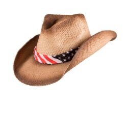 GORRO SOMBRERO PAJA WESTERN EL PASO 6H57 - Talla: L/XL