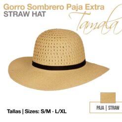 GORRO SOMBRERO PAJA EXTRA TAMALA - Talla: M