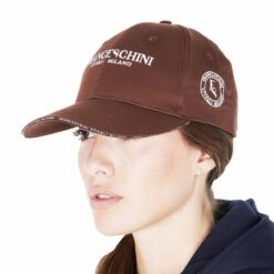 GORRA EQUESTRO FRANCESCHINI MARRÓN -