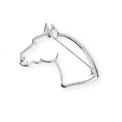 REGALO ALFILER CABEZA CABALLO GA00158 - Color: Aluminium