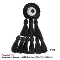 REGALO MOSQUERO VAQUERO MINI CERDAS 1438 NEGRO -