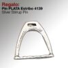 REGALO PIN -PLATA- ESTRIBO 4139 -