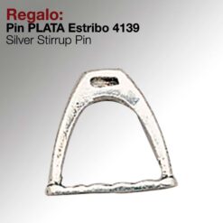 REGALO PIN -PLATA- ESTRIBO 4139 -