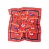 REGALO PAÑUELO MALUFA 90x90 600/162 ROJO/AZUL -