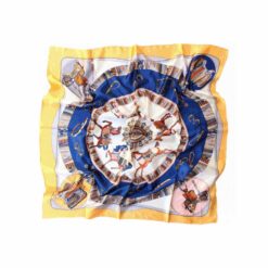 REGALO PAÑUELO MALUFA 90x90 600/721 MOSTAZA -