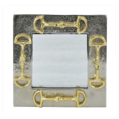 REGALO ESPEJO RECTANGULAR CON DECORACION FILETES 30.5x4 -